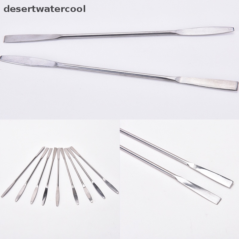 Deid 1Pcs Wanita Stainless Steel Nail Art Makeup Palette Spatula Nada Batang Alat Kecantikan Martijn