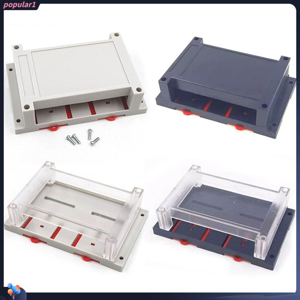 Populer Kotak Proyek Elektronik New ABS Plastik PLC Controller Casing Instrumen Perumahan