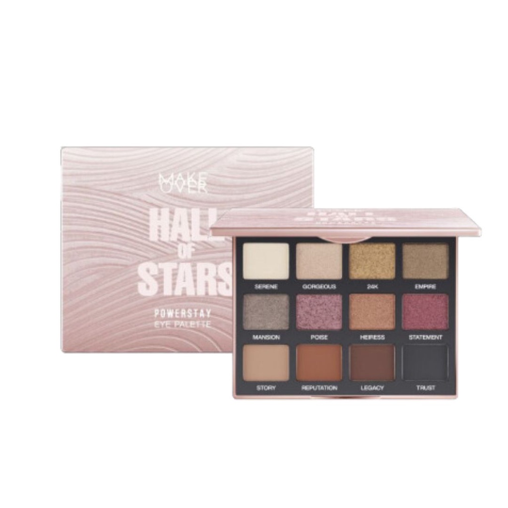 Make Over Powerstay Eye Palette 12x1.5gr - Futurist Gleam - Hall Of Stars | Eyeshadow - Eye Shadow