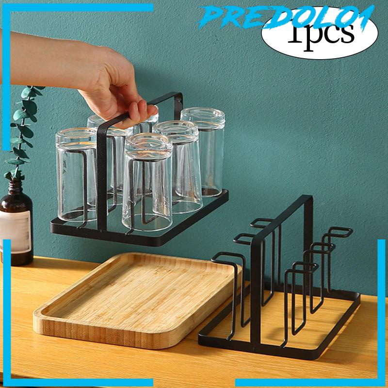 [Predolo1] Drainer Holder Rak Mug Cups Organizer Tempat Gelas Meja Gelas Cangkir Teh