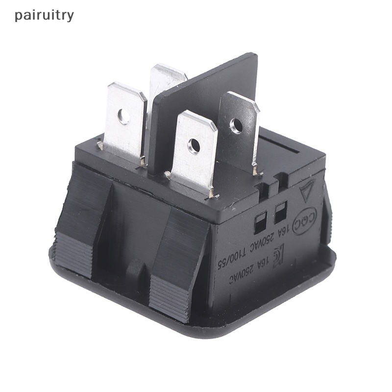 Prt 4Pins RK1-05N Illumated Saklar Rocker Switch Mini Saklar Perahu Tahan Air Oilproof Rocker Switch PRT