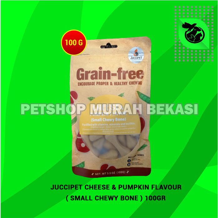 Cemilan Anjing Juccipet Dog Snack Grain free 100 Gram