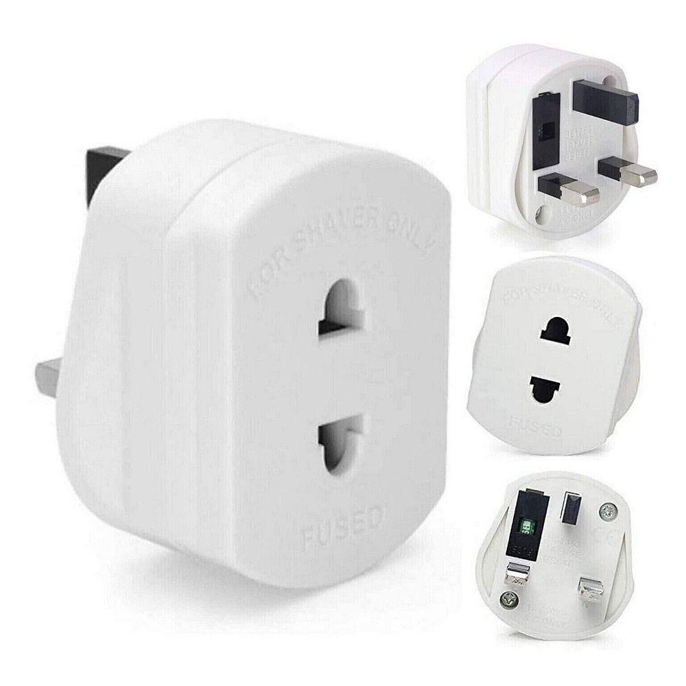 Colokan Charger Power Charger Universal 2pin Ke UK 3pin Populer Adaptor Travel