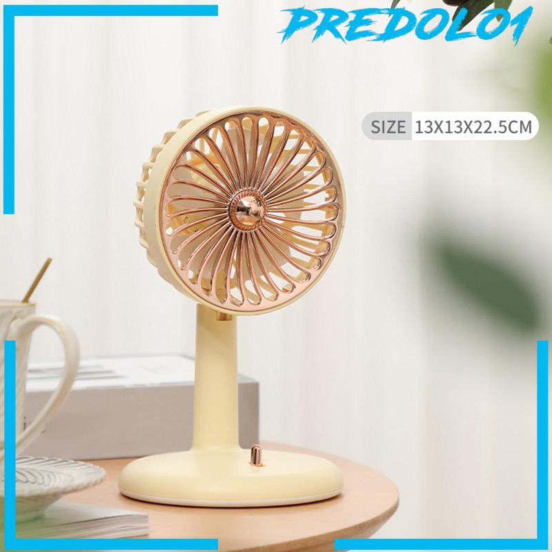 [Predolo1] Kipas Angin Meja Adjustable Angle Vintage Personal Powered Fan Untuk Kantor Indoor Pria