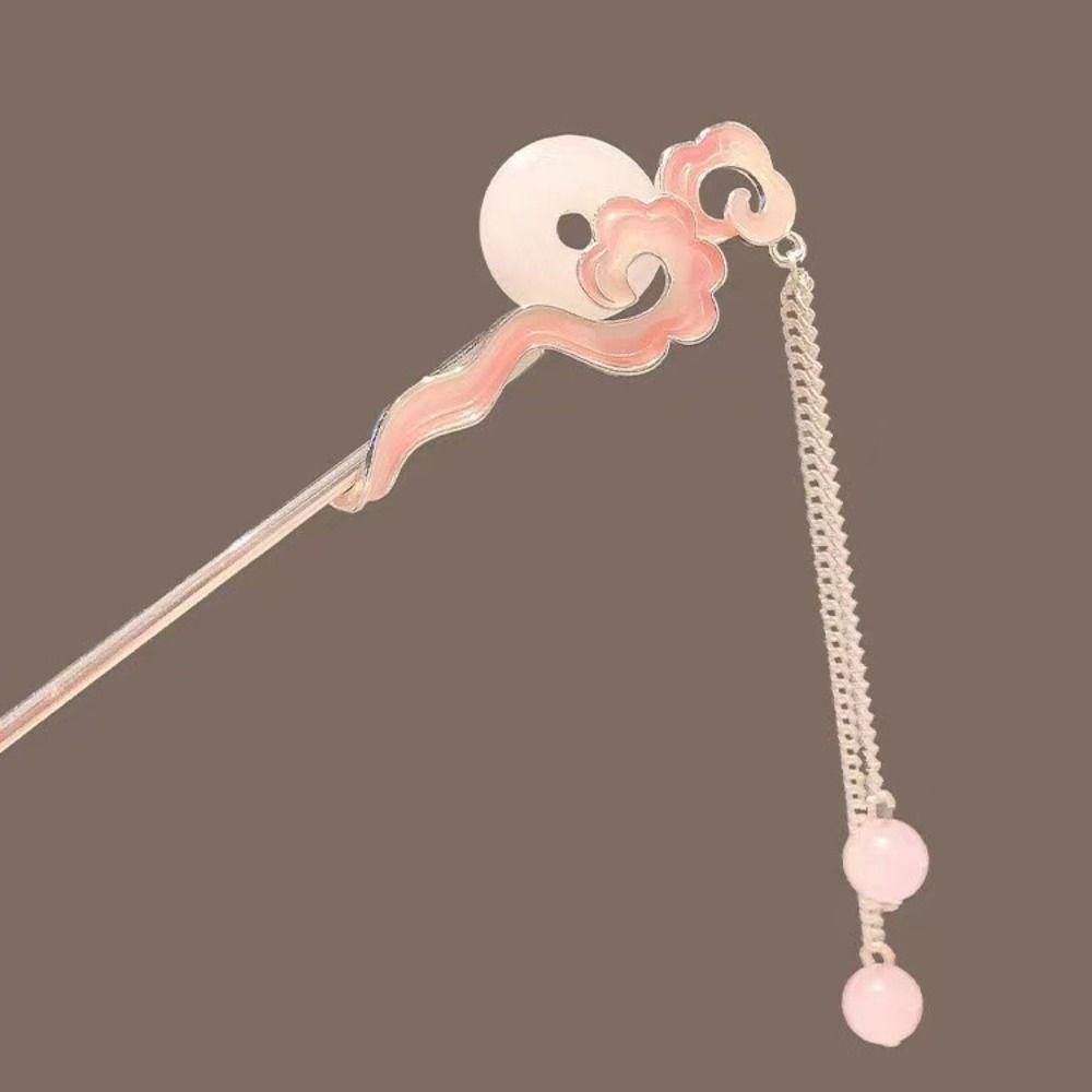 Needway   Rumbai Awan Rambut Tongkat Harian Hadiah Indah Hiasan Rambut Wanita Aksesoris Rambut Hanfu Bulang Gaya Cina Baru Jepit Rambut