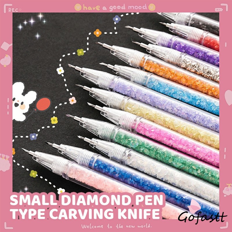 

Pemotong Pena Kertas Pasir Hisap Kerajinan untuk untuk DIY Menggambar Scrapbooking Papercraft-G
