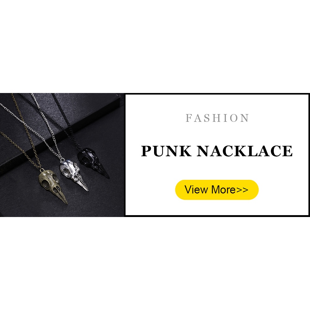 Vintage Pan Dewa Tengkorak Liontin Gothic Kalung Pria Fashion Pentagram Kepala Kambing Unisex Keberuntungan Alloy Necklaces Jewelry