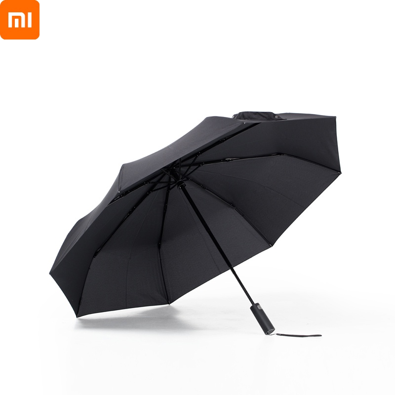 Xiaomi Umbrella Poratble 3lipat Pelindung Matahari Otomatis Payung UV Dan Hujan Parasol Dengan Tulang Kuat High Quality