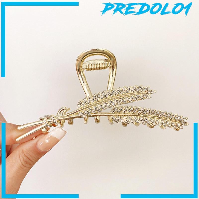 [Predolo1] Alloy Hair Hair Jaw Clip Curly Hair Penjepit Rambut Klip Rambut