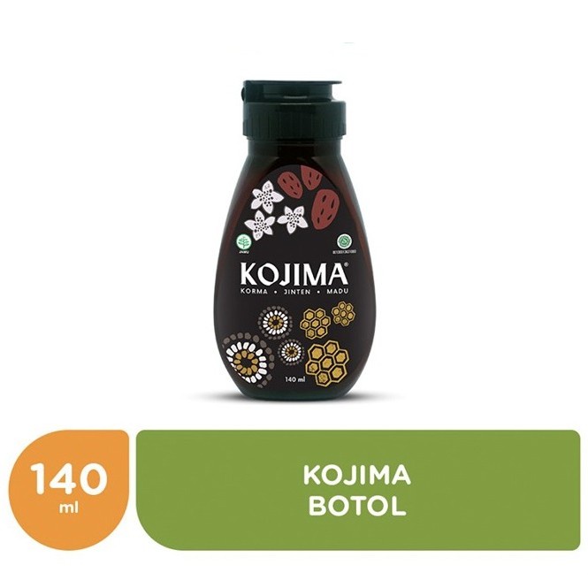 

GHA | KOJIMA - KORMA, JINTEN, MADU BOTOL 140 ML -MEMELIHARA KESEHATAN TUBUH