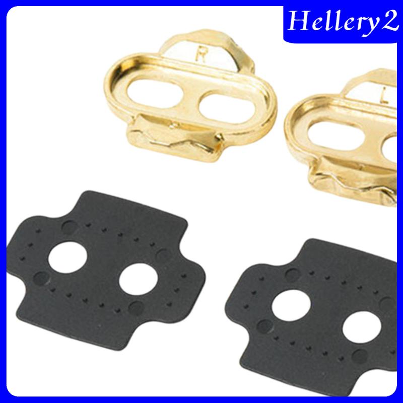 [Hellery2] Set Pengunci Cleat Sepatu Sepeda Cleat Stabil Pedal Locking Untuk Indoor Outdoor