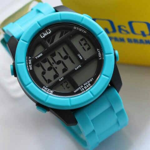 JAM QQ  M123 JAM QNQ M-123 JAM TANGAN Q&Q ORI M123J BERGARANSI