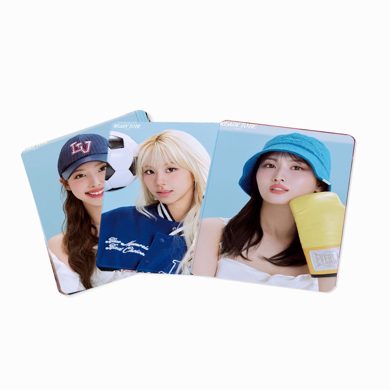 55pcs /box Twice2023Album HARE HARE Photocards Siap Jadi Kartu Lomo Kpop Postcards