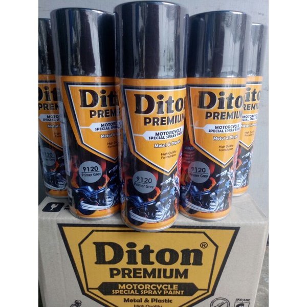 Pilok Pilox Diton Premium Primer Grey 9120 400cc diton cat dasar epoxy epoxi poxy poksi cat semprot diton premium