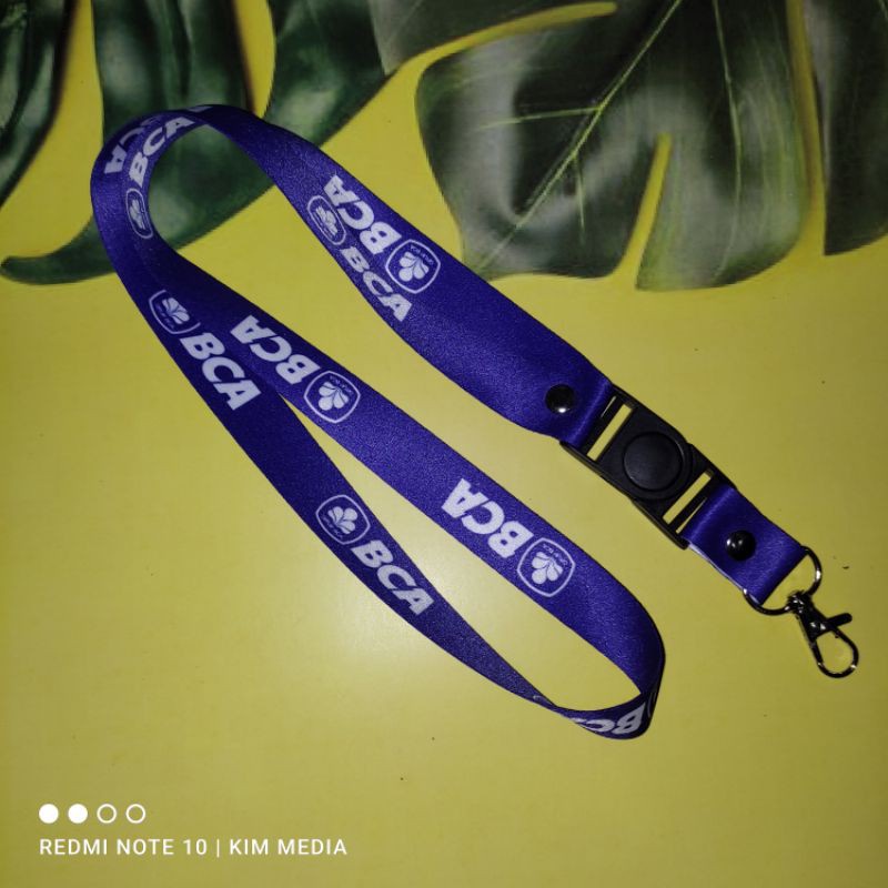 Tali Id Card Bca / Lanyard Bankbca-Ready Stock Co