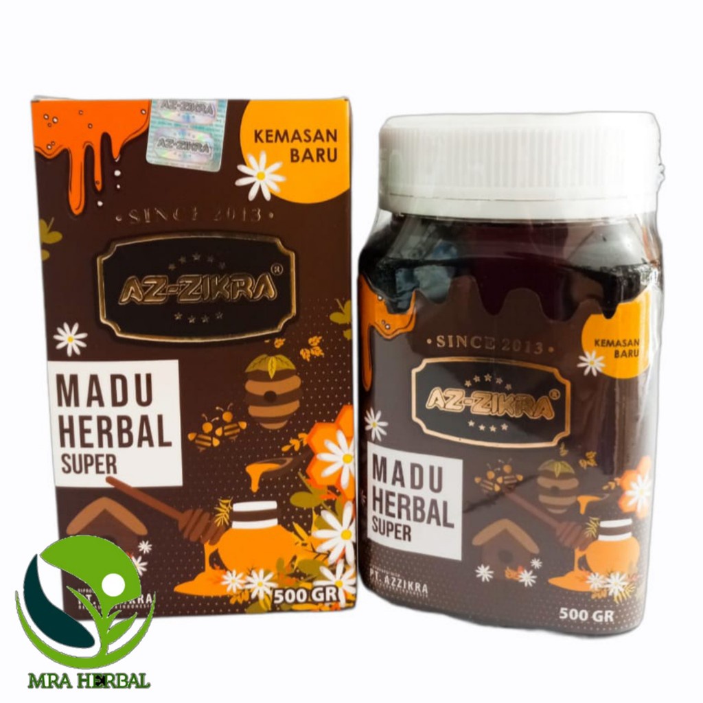 

Azzikra Madu Herbal Super 500gr Asli Original Kemasan Baru Since2013