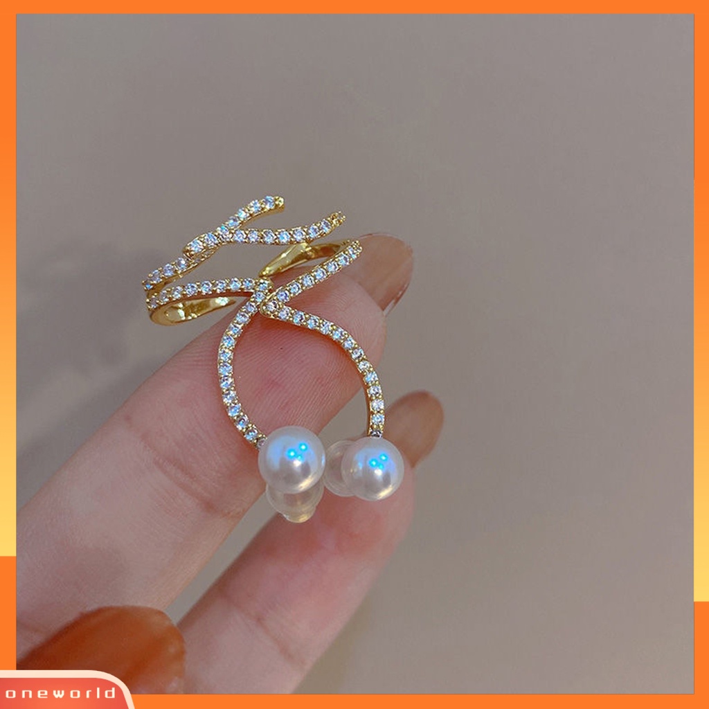 [WOD] 1pasang Anting Bersinar Elegan Sehari-Hari Memakai Perhiasan Fashion Wanita Anting Untuk Kehidupan Sehari-Hari