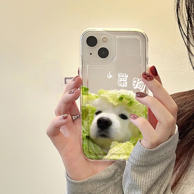 Case Anjing Lucu Untuk Vivo Y11 Y12 Y15 Y17 Y12S Y12A Y20 Y20S Y21 Y21A Y21G Y21S Y33 Y33S Y33T Y3S Y90 Y91 Y91C Y91i Y95 Y70 Y1S V21 V255G X8 Lite Airbag Shockproof Cover