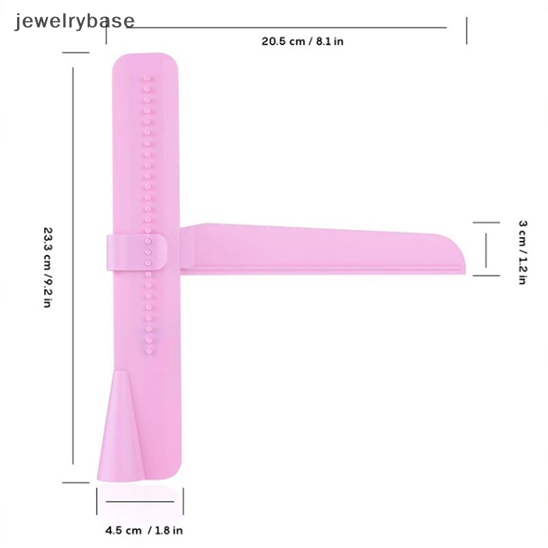 [jewelrybase] Adjustable Cake Scraper Smoother Fondant Spatulas Diy Pinggiran Kue Lebih Halus Cream Leveling Device Alat Baking Kue Pastry Spatula Butik