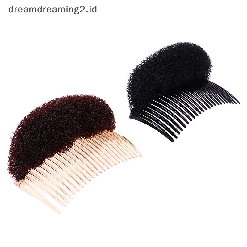 (drea) Jepit Rambut Benjolan Rambut Portable Volume Pad Hair Base Styling Fluffy Tool Lady //