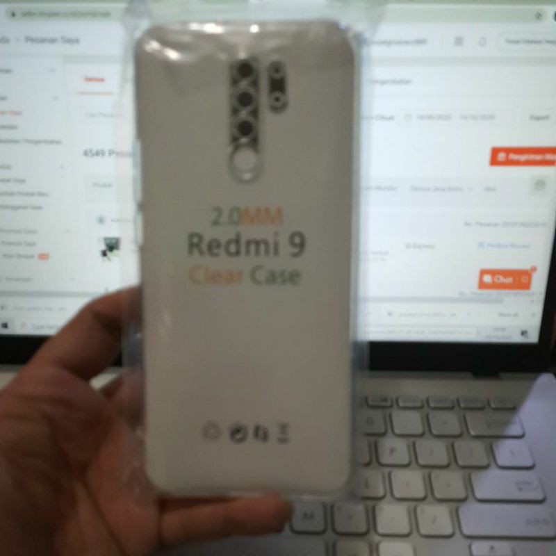 SALE REDMI 9 redmi9 silikon kondom case softcase casing cover clear case bening NEW Xiomi redmi 9 re