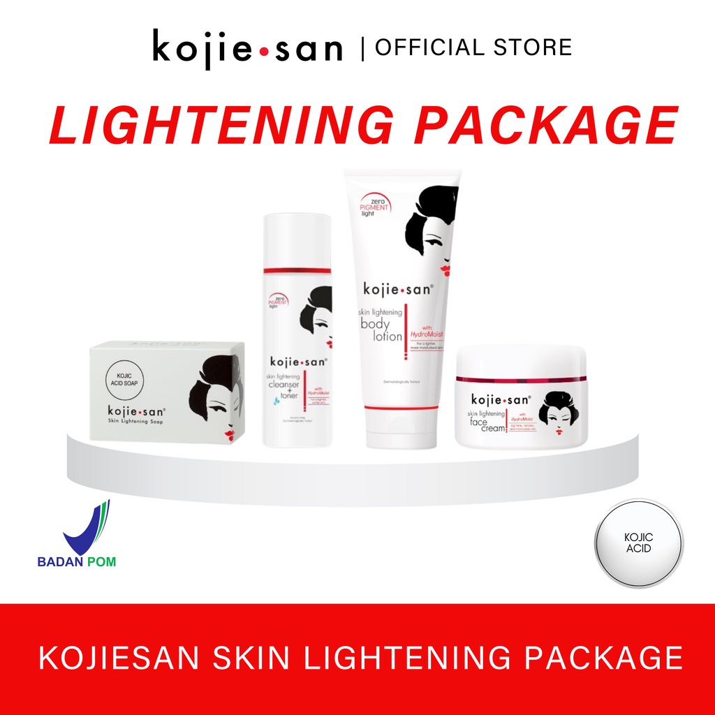 𝐑𝐀𝐃𝐘𝐒𝐀 -  Kojie San Lightening with HydroMoist Body &amp; Skincare SERIES | KOJIESAN with HydroMoist