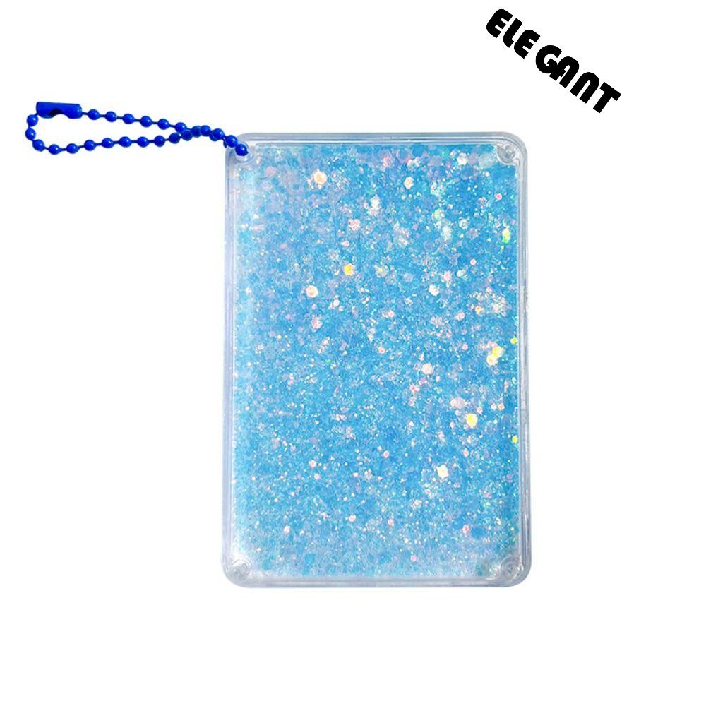 [Elegan] Goo Goo Card Plate Dekorasi Hadiah Kreatif Pasir Apung Minyak Photo Card Holder Pola Mainan Anak Idola Card Frame Handmade Siswa Bingkai Foto Photocard Bata