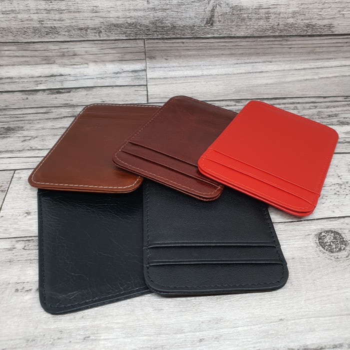 Leon Slim leather card wallet / dompet kartu