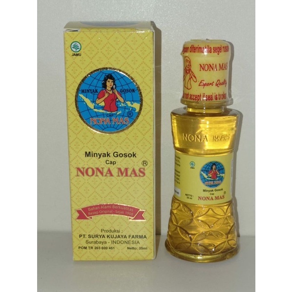 Minyak Obat Gosok Cap Nona Mas 35 ml Original