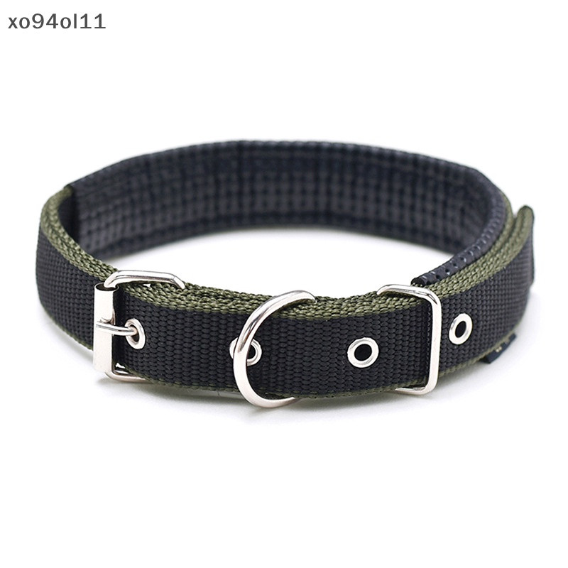 Xo Nylon Dog Collar Untuk Anjing Kecil Sedang Besar Teddy Keji Pitbull Bulldog Beagle OL