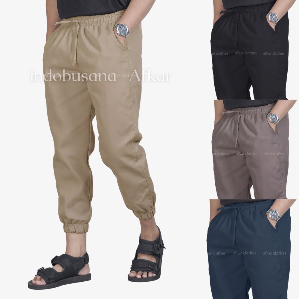 Celana Sirwal Jogger Pants Kasual Joger Pria JGR AFKAR