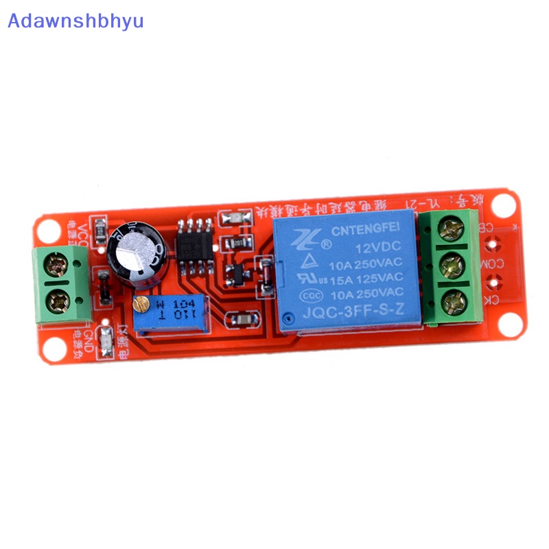 Adhyu New Ne55 DC 12V Delay Relay shield Timer Switch Modul Adjustable 0-10 Second ID