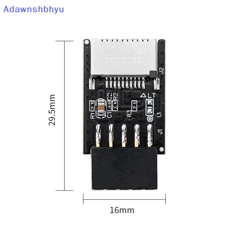 Header Wanita Adhyu 9Pin Ke Tipe-E Adapter Motherboard 9-pin Extension Tipe-E Ke Key-A Converter Adapter ID