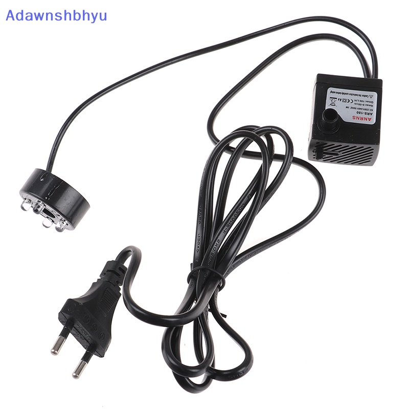 Adhyu AC 220V 3W Pompa Air Celup LED Aquarium Air Mancur Kolam Ikan EU Plug ID