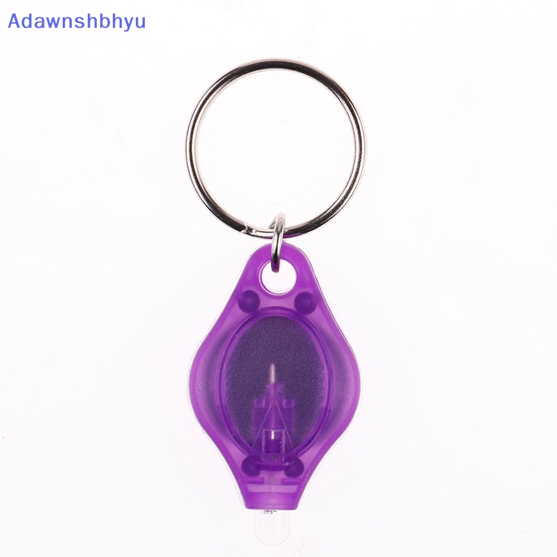 Adhyu Mini super micro Terang Cahaya LED camping Senter keyring Gantungan Kunci torch lamp ID