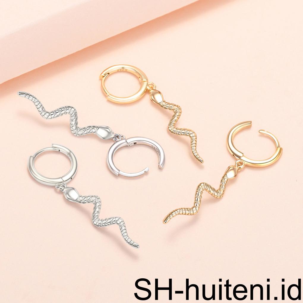 2x Anting Menjuntai Tidak Teratur Ear Stud Pendant Temperamen Perhiasan Fashion Pribadi Untuk Hadiah Pernikahan Perjalanan Pesta