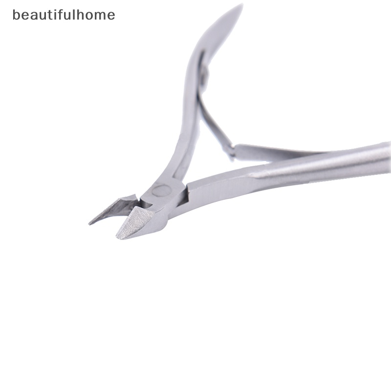 {beautifulhome} 3pcs Stainless Steel Nail Cuticle Nipper Cuticle Pusher Nail Clipper Trimmer.