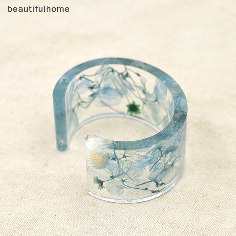 {beautifulhome} New Open Cuff Silicone Mold Gelang Bangle Resin Cetakan Membuat Perhiasan Craft.