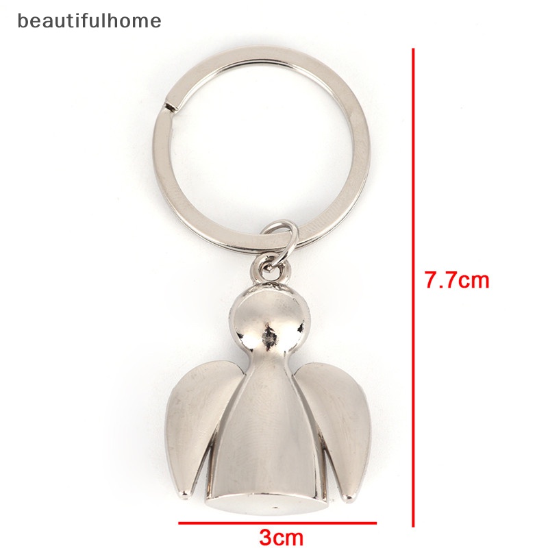 {beautifulhome} Boneka Gantungan Kunci lovely Angel keyrings Woman Bag Charm Car Key Rings Chain Exotic.