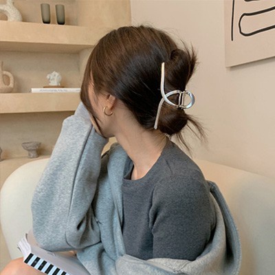 BIG SIZE !! JEPIT RAMBUT KOREA FASHION METAL JEPIT RAMBUT  / AKSESORIS RAMBUT / HAIRPIN KOTAK UNTUK WANITA