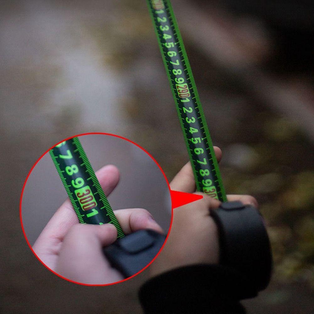 Tape Measure Presisi Tinggi3 /5/7.5 /10m Fluorescence Drop-Proof Measuring Steel Tape