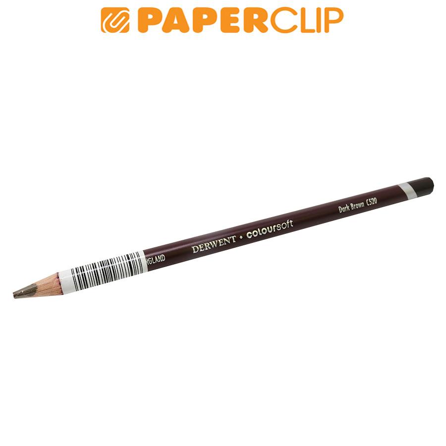 

PENSIL WARNA DERWENT COLOURSOFT 520 DARK BROWN 0701004DW