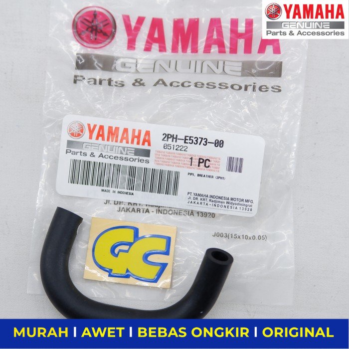 Selang Udara Hawa  Pipe Breather Yamaha Mio 125 Mio M3 Original - Sparepart Sperpart Spare Part Moto