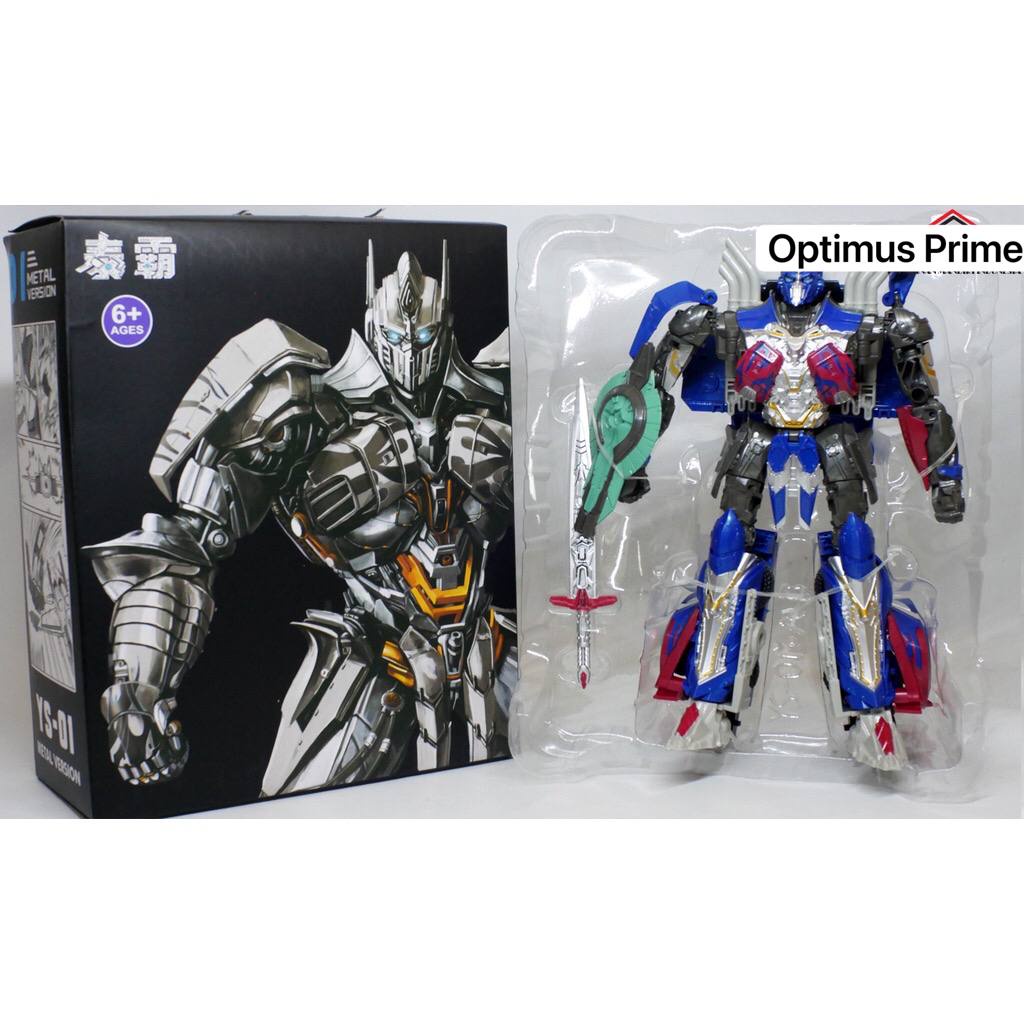 Mainan Robot BmB Optimus Prime Savior Deformation - Alloy Version