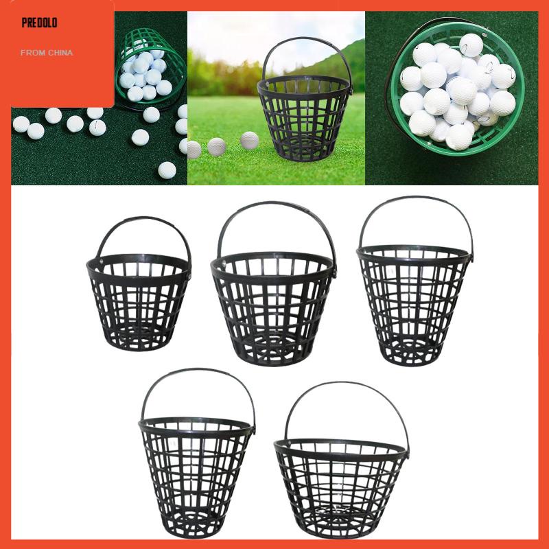 [Predolo] Golf Range Bucket Carrier Golf Ball Holder Portable Display Keranjang Bola Golf