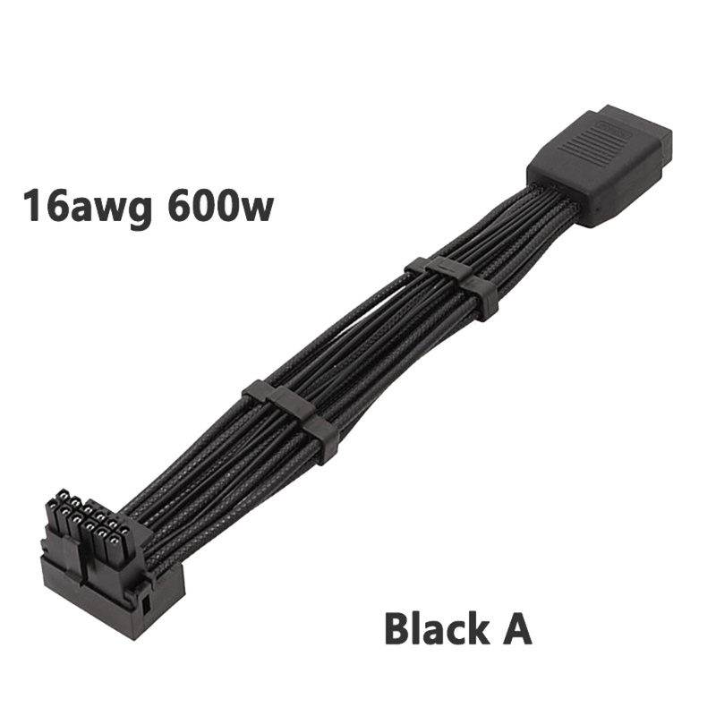 Kabel Pin VIVI ATX3 012vhpwr 600W Male to Female16 12+4 Cocok Untuk RTX4090TI 3090TI PCIE5 0kabel Kartu Video