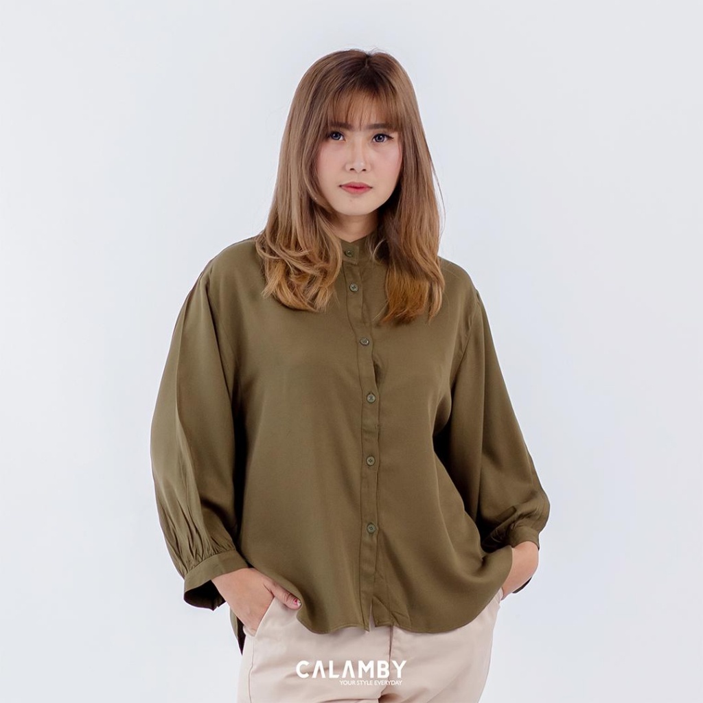 [PART 2] Kemeja Amanda Oversize (Rayon Twill) - CALAMBY