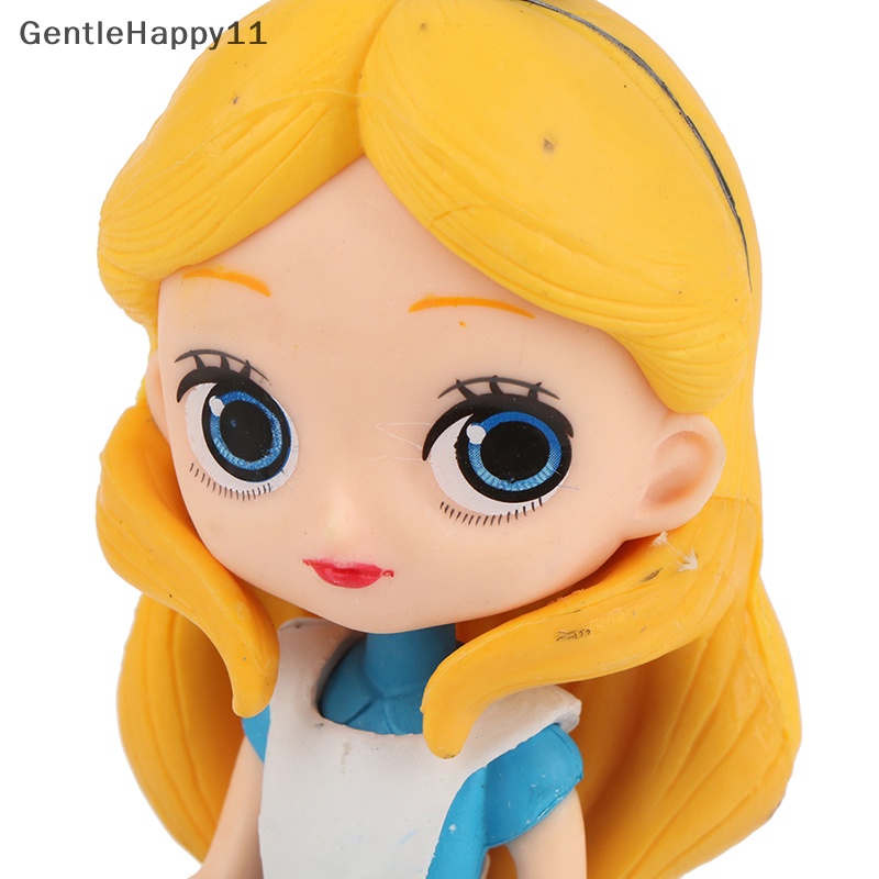 Gentlehappy Disney Q Posket Princess Alice Tinker Bell Figure Model Mainan Figure Kue Model Animasi Boneka Hadiah Dekorasi Rumah Pesta Ulang Tahun Figure Princess Hiasan Kue id