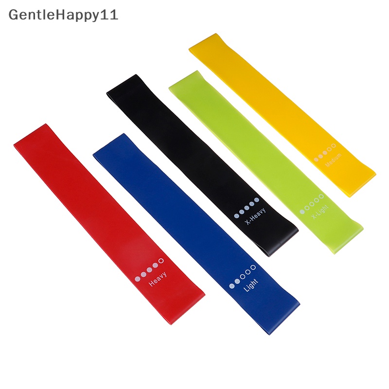 Gentlehappy Elastic Resistance Loop Band Gym Yoga Latihan Fitness Workout Stretch id