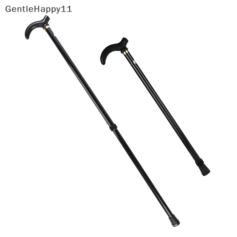 Gentlehappy Adjustable Walking Stick 2bagian Stabil Anti Selip Kruk Orang Tua Hiking Cane id